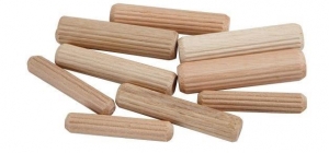 FP-10500 (5/8" x 5") Glue Pins (Fluted) 1000 Pieces