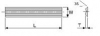 8300-081-08 Reversible Knives Face Groove - 2 Cutting Edges 19.7 x 8.0 x 1.5 MM 