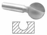 49143 Plunge-Cutting Ball Bit 1/4 Shank