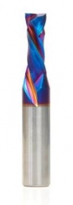 Amana Tool 46174-K CNC Solid Carbide Spektra Coated Compression Spiral 3/8 D x 1 CH x 1/2 SHK x 3 Inch Long 2 Flute Router Bit (Replaces item no. 46161)