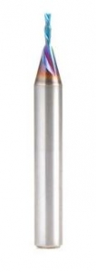 Amana Tool 46233-K SC Spektra Extreme Tool Life Coated Spiral Plunge 1/16 Dia x 3/16 CH x 1/4 SHK 2 Inch Long Down-Cut Router Bit
