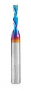 Amana Tool 46200-K SC Spektra Extreme Tool Life Coated Spiral Plunge 1/8 Dia x 1/2 CH x 1/4 SHK 2 Inch Long Down-Cut Router Bit