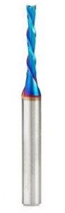 Amana Tool 46225-K SC Spektra Extreme Tool Life Coated Spiral Plunge 1/8 Dia x 13/16 CH x 1/4 SHK 2-1/2 Inch Long Down-Cut Router Bit