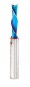 Amana Tool 46201-K SC Spektra Extreme Tool Life Coated Spiral Plunge 3/16 Dia x 3/4 CH x 1/4 SHK 2 Inch Long Down-Cut Router Bit