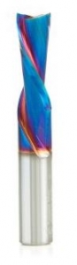 Amana Tool 46203-K SC Spektra Extreme Tool Life Coated Spiral Plunge 3/8 Dia x 1 CH x 3/8 SHK 2-1/2 Inch Long Down-Cut Router Bit