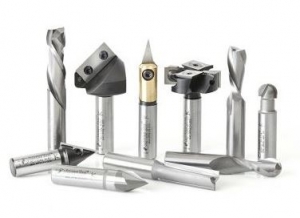 Amana Tool AMS-138 10-Pc CNC 3D, Signmaking, Lettering & Engraving 1/2 Inch SHK Router Bit Collection