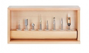 Amana Tool AMS-178 8-Pc CNC Artist Signmaking Starter Router Bit Collection #IV, 1/4 Inch Shank