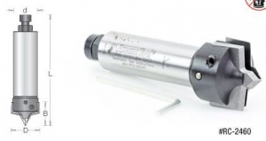 Amana Tool RC-2462 CNC Carbide Tipped Multi-Face Profile 45 Degree x 29.5mm D x 3/4 SHK Router Bit