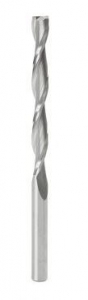 Amana Tool 46278 Solid Carbide Foam Cutting Up-Cut Spiral 3/8 D x 3-1/2 CH x 3/8 SHK x 6 Inch Long Flat Bottom Router Bit