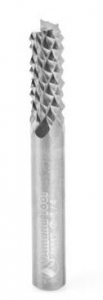 Amana Tool 46112 Abrasive Type Plunge Diamond Pattern, Plastic Cutting 1/4 D x 3/4 CH x 1/4 SHK x 2 Inch Long Router Bit