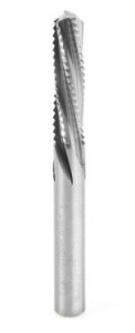 Amana Tool 46133 Carbide Tipped SC Roughing Spiral, Multi-Flute 1/4 D x 1 CH x 1/4 SHK x 2-9/16 Inch Long Router Bit for Composite Materials