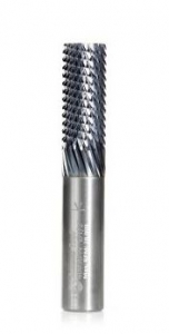 Amana Tool 48058-N High Performance Plain End 1/2 D x 1-1/8 CH x 1/2 SHK x 4 Inch Long SC Fiberglass and Composite Cutting AlTiN Coated Router Bit