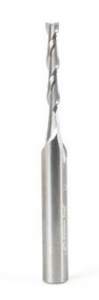Amana Tool 46125 SC Spiral Plunge 1/8 D x 13/16 CH x 1/4 SHK x 2-1/2 Inch Long 2 Flute Up-Cut Router Bit