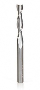 Amana Tool 46321 SC Spiral 2 Flute Plunge 1/4 D x 1-1/4 CH x 1/4 SHK x 3 Inch Long 2 Flute Up-Cut Router Bit