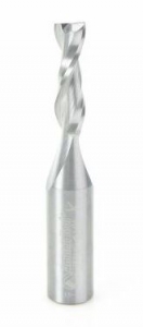 Amana Tool 46318 SC Spiral Plunge 5/16 D x 1-1/8 CH x 1/2 SHK x 3 Inch Long 2 Flute Up-Cut Router Bit