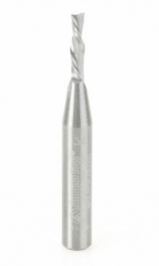 Amana Tool 46200 SC Spiral Plunge 1/8 D x 1/2 CH x 1/4 SHK x 2 Inch Long 2 Flute Down-Cut Router Bit