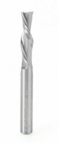 Amana Tool 46415 SC Spiral Plunge 1/4 D x 1 CH x 1/4 SHK x 2-1/2 Inch Long 2 Flute Down-Cut Router Bit