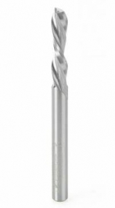 Amana Tool 46416 SC Spiral Plunge 1/4 D x 1-1/8 CH x 1/4 SHK x 3 Inch Long 2 Flute Down-Cut Router Bit