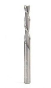 Amana Tool 46421 SC Spiral Plunge 1/4 D x 1-1/4 CH x 1/4 SHK x 3 Inch Long 2 Flute Down-Cut Router Bit
