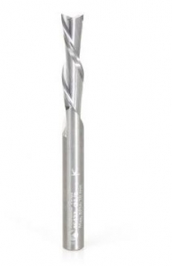 Amana Tool 46423 SC Spiral Plunge 3/8 D x 1-1/4 CH x 1/2 SHK x 3 Inch Long 2 Flute Down-Cut Router Bit