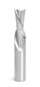 Amana Tool 46436 Solid Carbide Spiral Plunge 1/2 D x 1-1/8 CH x 1/2 SHK x 3 Inch Long Down-Cut Router Bit