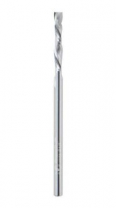 Amana Tool 46180 Solid Carbide Mini Spiral Compression 1/8 D x 13/16 CH x 1/8 SHK x 2-1/2 Inch Long Router Bit