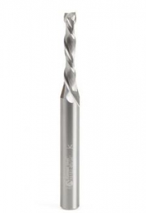 Amana Tool 46183 CNC Solid Carbide Mini Spiral Compression 5/32 D x 7/8 CH x 1/4 SHK x 2-1/2 Inch Long Router Bit