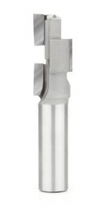 Amana Tool 51356 CNC Carbide Tipped Compression 3 Blade Stagger 1 D x 2 CH x 3/4 SHK x 4-3/8 Inch Long Router Bit