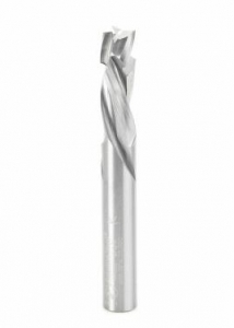 Amana Tool 46010 CNC Solid Carbide Compression Spiral 3 Flute x 3/8 D x 1-1/8 CH x 3/8 SHK x 3 Inch Long Router Bit
