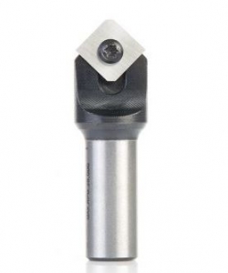 Amana Tool RC-45714 SC Insert V-Groove 90 Deg. Folding for Aluminum Composite Material (ACM) Panels Like Alucobond, Dibond, 0.090 Tip Cut Width 43/64 D x 1/2 Inch SHK Router Bit