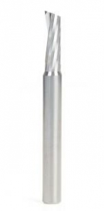 Amana Tool 46327 SC Slow Spiral ‘O’ Flute, Acrylic Cutting 1/4 D x 3/4 CH x 1/4 SHK x 2-1/2 Inch Long Up-Cut Single Flute Router Bit