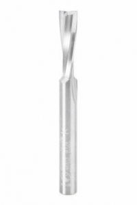Amana Tool 46313 SC Slow Spiral ‘O’ Flute, Acrylic Cutting 1/4 D x 3/4 CH x 1/4 SHK x 2-1/2 Inch Long Up-Cut Router Bit
