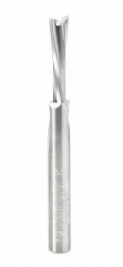 Amana Tool 46413 SC Slow Spiral ‘O’ Flute, Acrylic Cutting 1/4 D x 3/4 CH x 1/4 SHK x 2-1/2 Inch Long Down-Cut Router Bit