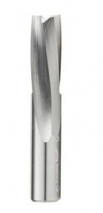 Amana Tool 46492 SC Slow Spiral 'O' Flute, Acrylic Cutting 1/2 D x 1-1/4 CH x 1/2 SHK x 3 Inch Long Down-Cut 2 Flute Router Bit