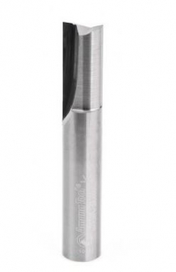 Amana Tool 43616 Solid Carbide Double 'O' Flute, Plastic Cutting 1/2 D x 1 Inch CH x 1/2 SHK x 3 Inch Long Router Bit