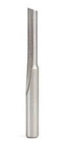 Amana Tool HSS1506 Plastic Cutting, Single Straight 'O' Flute 1/4 D x 1 CH x 1/4 SHK x 2-3/8 Inch Long High Speed Steel (HSS) Router Bit