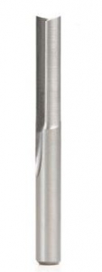 Amana Tool HSS1604 Plastic Cutting, Double Straight 'O' Flute 1/4 D x 1 CH x 1/4 SHK x 2-3/8 Inch Long High Speed Steel (HSS) Router Bit