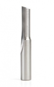 Amana Tool HSS1507 Plastic Cutting, Single Straight 'O' Flute 3/8 D x 1 CH x 3/8 SHK x 2-1/2 Inch Long High Speed Steel (HSS) Router Bit