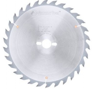 Amana Tool 612300-30 Carbide Tipped Ripping Standard 12 Inch D x 30T FT, 20 Deg, 30mm Bore, Circular Saw Blade