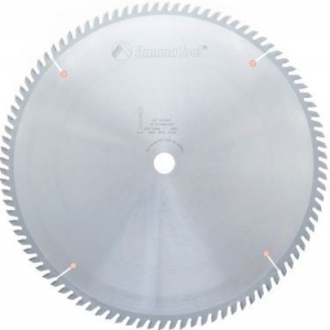 Amana Tool 616960 Carbide Tipped Cut-Off and Crosscut 16 Inch D x 96T ATB, 10 Deg, 1 Inch Bore, Circular Saw Blade