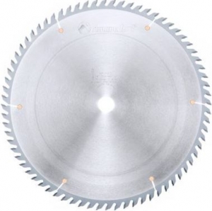 Amana Tool 714721 Carbide Tipped Cut-Off and Crosscut 14 Inch D x 72T TCG, 15 Deg, 1 Inch Bore, Circular Saw Blade