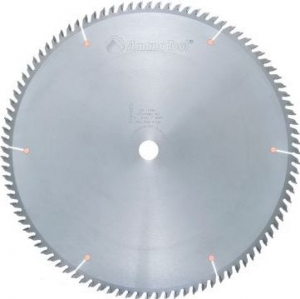 Amana Tool 716961 Carbide Tipped Cut-Off and Crosscut 16 Inch D x 96T TCG, 18 Deg, 1 Inch Bore, Circular Saw Blade