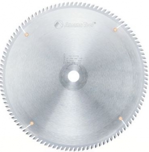 Amana Tool 614109 Carbide Tipped Fine Cut-Off and Crosscut 14 Inch D x 108T TCG, 10 Deg, 1 Inch Bore, Circular Saw Blade