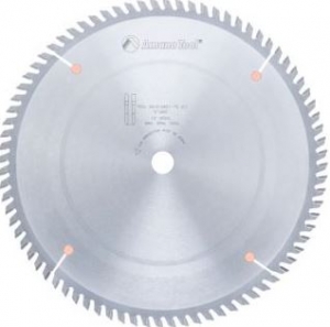 Amana Tool 610801-TS Carbide Tipped Thin Kerf Miter 10 Inch D x 80T TCG, 10 Deg, 1 Inch Bore, Circular Saw Blade