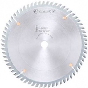Amana Tool 686400 Carbide Tipped Trim 8 Inch D x 64T ATB, 10 Deg, 5/8 Bore, Circular Saw Blade