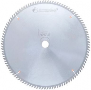 Amana Tool 614108 Carbide Tipped Trim 14 Inch D x 108T ATB, 10 Deg, 1 Inch Bore, Circular Saw Blade
