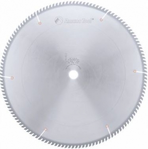 Amana Tool 618132 Carbide Tipped Trim 18 Inch D x 132T ATB, 10 Deg, 1 Inch Bore, Circular Saw Blade