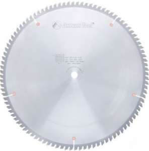 Amana Tool MS14100-5/8 Carbide Tipped Miter 14 Inch D x 100T 4+1 ATB, -2 Deg, 5/8 Bore, Circular Saw Blade
