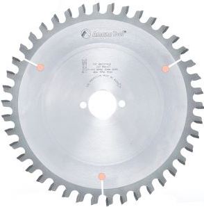 Amana Tool MB220T420 Carbide Tipped Double-Face Melamine 220MM D x 42T H-ATB, -6 Deg, 30MM Bore, Circular Saw Blade