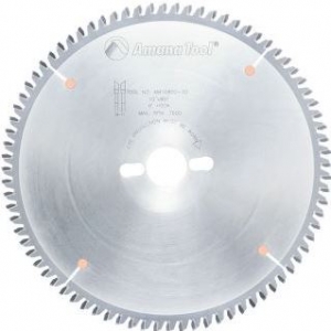 Amana Tool MB10800-30 Carbide Tipped Double-Face Melamine 10 Inch D x 80T H-ATB, -6 Deg, 30MM Bore, Circular Saw Blade